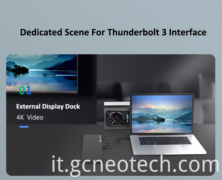 Cost-effective Thunderbolt 3 docking station